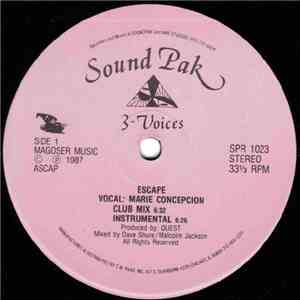 3-Voices - Escape download mp3 flac