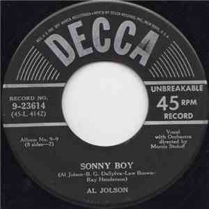 Al Jolson - Sonny Boy / My Mammy download mp3 flac