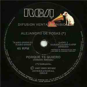 Alejandro De Rosas - Porque Te Quiero download free
