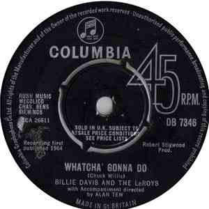Billie Davis And The Leroys - Whatcha' Gonna Do download mp3 flac