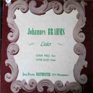 Brahms, Alfred Poell, Victor Graef - Lieder download free