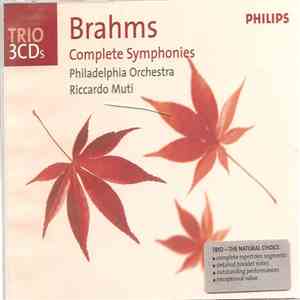 Brahms, Riccardo Muti, Philadelphia Orchestra - Brahms Complete Symphonies download mp3 flac