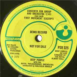 Deep Purple & The Royal Philharmonic Orchestra, Malcolm Arnold - Concerto For Group And Orchestra download mp3 flac