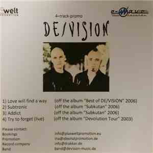 De/Vision - 4-Track Promo download free