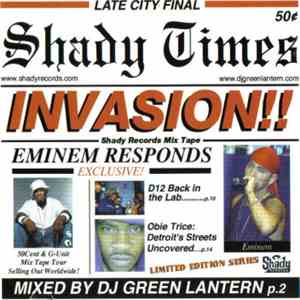 DJ Green Lantern - Invasion: Shady Records Mixtape download free