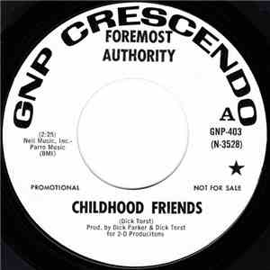 Foremost Authority - Childhood Friends download mp3 flac