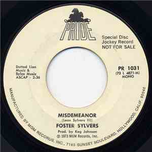 Foster Sylvers - Misdemeanor download free