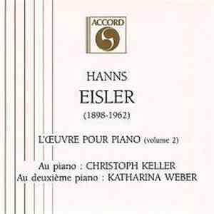 Hanns Eisler - L'Œuvre Pour Piano (Volume 2) download mp3 flac