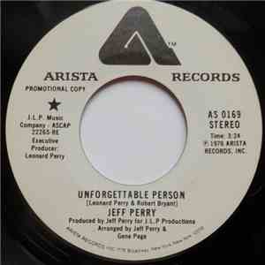 Jeff Perry - Unforgettable Person download mp3 flac