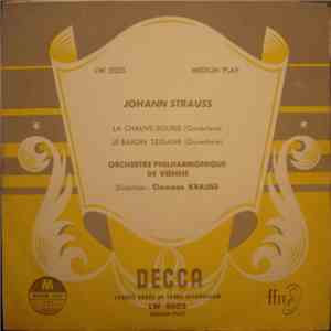Johann Strauss, Orchestre Philharmonique de Vienne - La Chauve-Souris (Ouverture) / Le Baron Tzigane (Ouverture) download mp3 flac