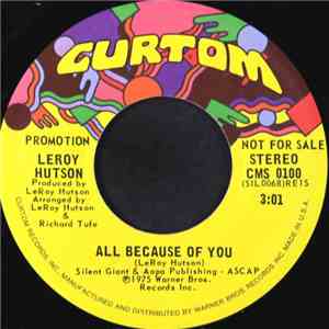 Leroy Hutson - All Because Of You download free