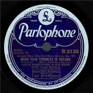 Louis Armstrong & His Orch. / Louis Armstrong And His Hot 5 - Wrap Your Troubles In Dreams / A Monday Date download free