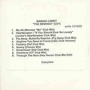 Mariah Carey - The Remixes (CD1) download free
