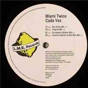 Miami Twice - Cada Vez download mp3 flac
