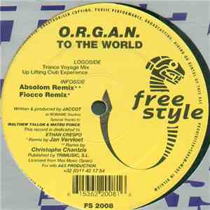 O.R.G.A.N. - To The World download mp3 flac
