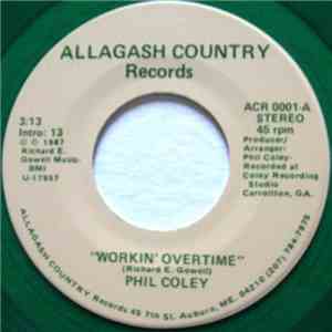 Phil Coley - Workin' Overtime download mp3 flac