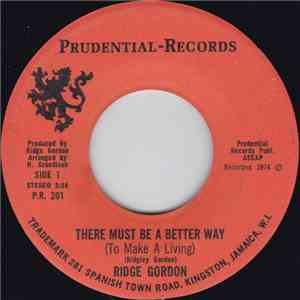 Ridge Gordon - There Must Be A Better Way (To Make A Living) / Love You download mp3 flac