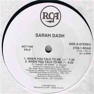 Sarah Dash - When You Talk To Me download free