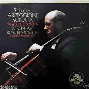 Schubert / Bridge - Mstislav Rostropovich & Benjamin Britten - Schubert: Sonata For Arpeggione And Piano / Bridge: Sonata For Cello And Piano download mp3 flac