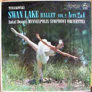 Tchaikovsky - Antal Dorati, Minneapolis Symphony Orchestra - Swan Lake Ballet Vol. 2 Acts 2 & 4 download mp3 flac
