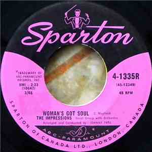 The Impressions - Woman's Got Soul / Get Up And Move download mp3 flac