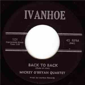 The Mickey O'Bryan Quartet - Back To Back / Barbara download mp3 flac